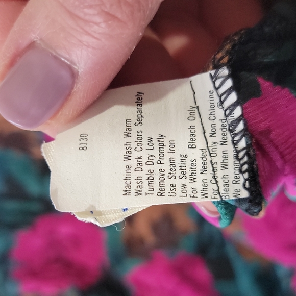 Vintage rrrrruss Russ Togs vintage blouse & skirt. Size 10 top & size 12… - Picture 5 of 10